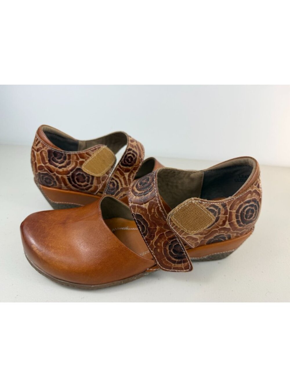 L'Artiste by spring step gloss pansy camel colorway women's size 8.5 - Picture 2 of 10